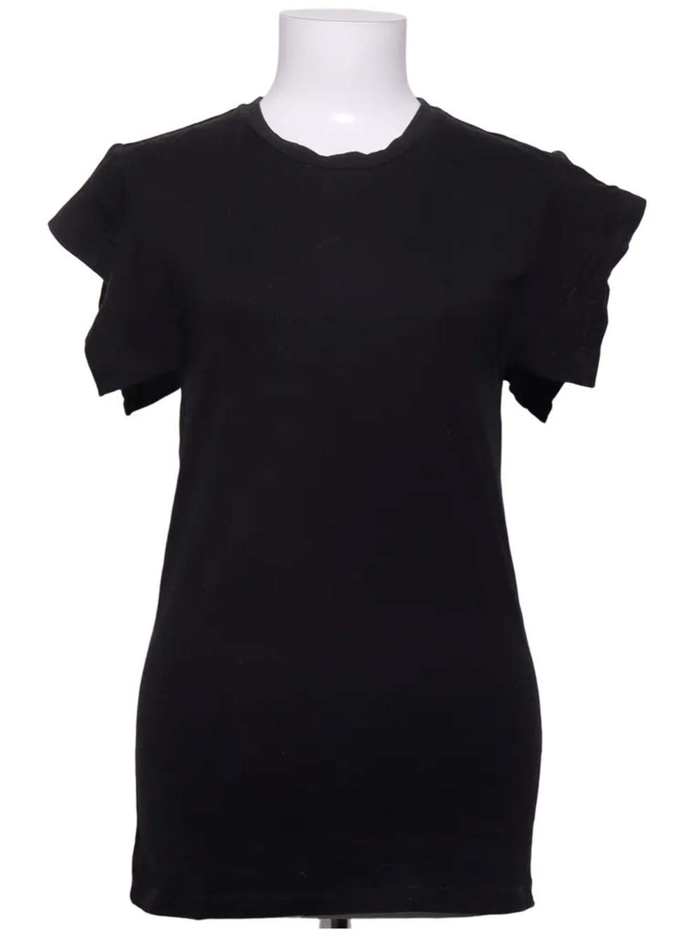 Isabel Marant Collection Black Short Sleeve Crewneck Tee